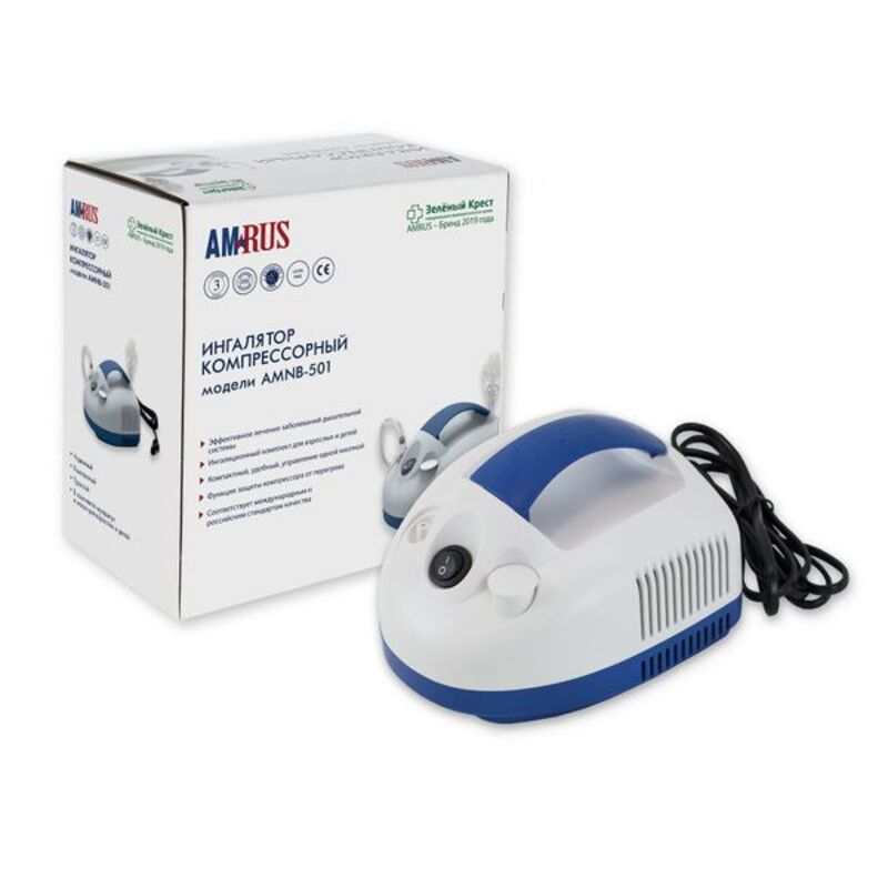 Амрус ингалятор AMNB-501 компактный Amrus Enterprises 47926