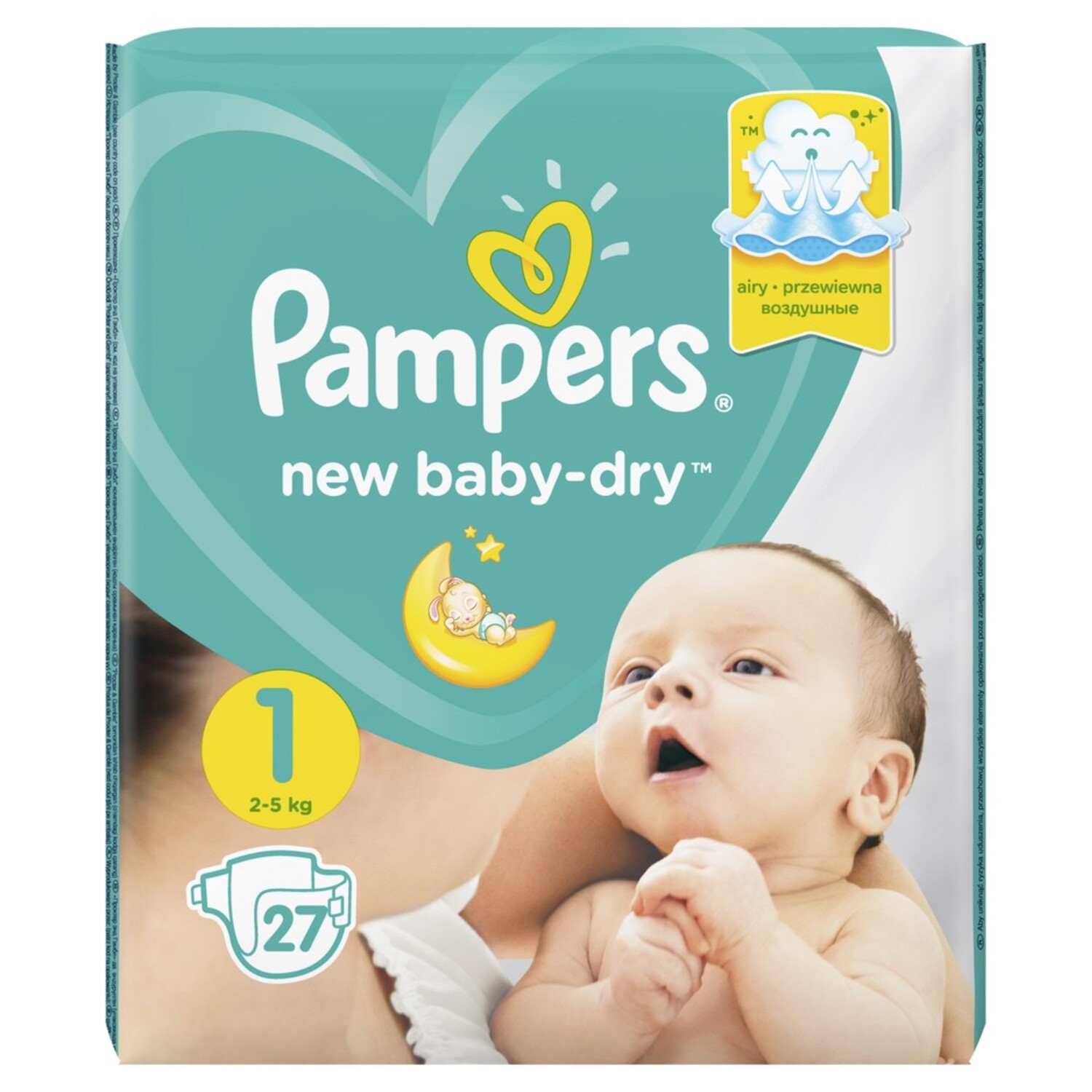 Памперс подгузники Нью Беби ньюборн 2-5кг №27 PROCTER & GAMBLE 19475