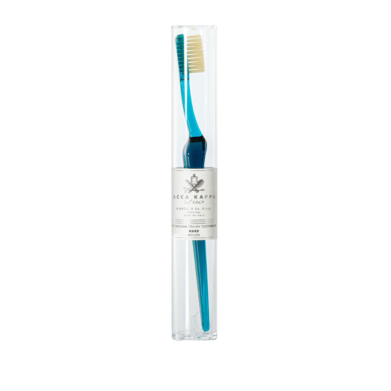 ACCA KAPPA Зубная щетка с нейлоновой щетиной жесткая   цвет Ocean Blue H. KRULL & C. S.p.A. 130653