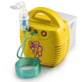 Литтл Доктор ингалятор LD-211C компрессорный желтый Nihon Seimitsu Sokki Co 44024