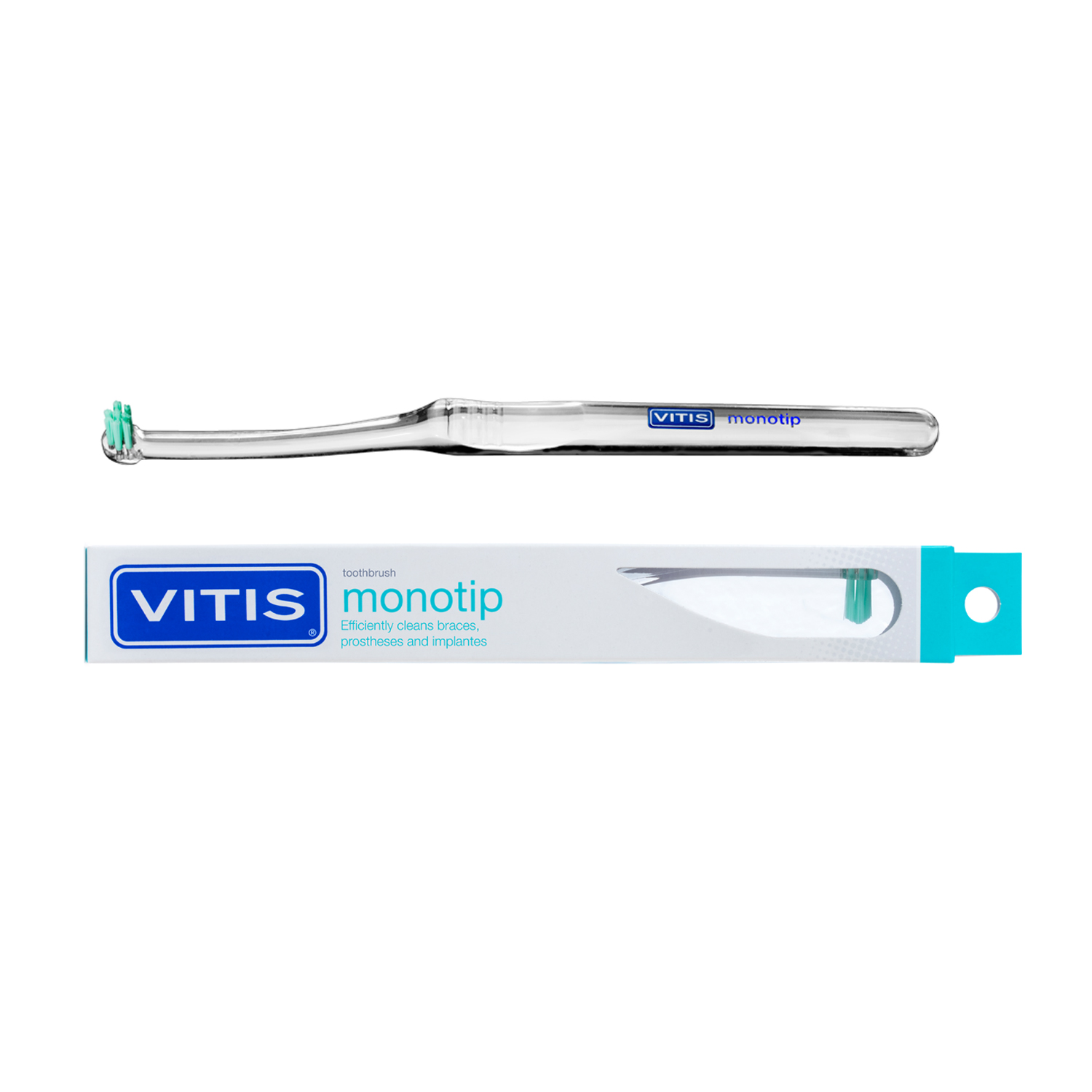 VITIS Зубная щетка Monotip в твердой упаковке Dentaid 5007801