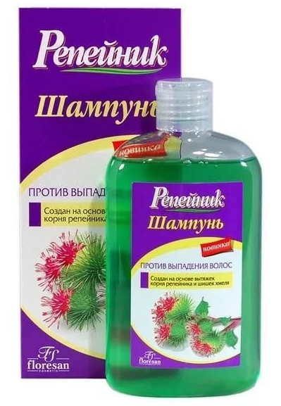 Репейник шампунь против выпадения волос 80 Флоресан ООО 61727