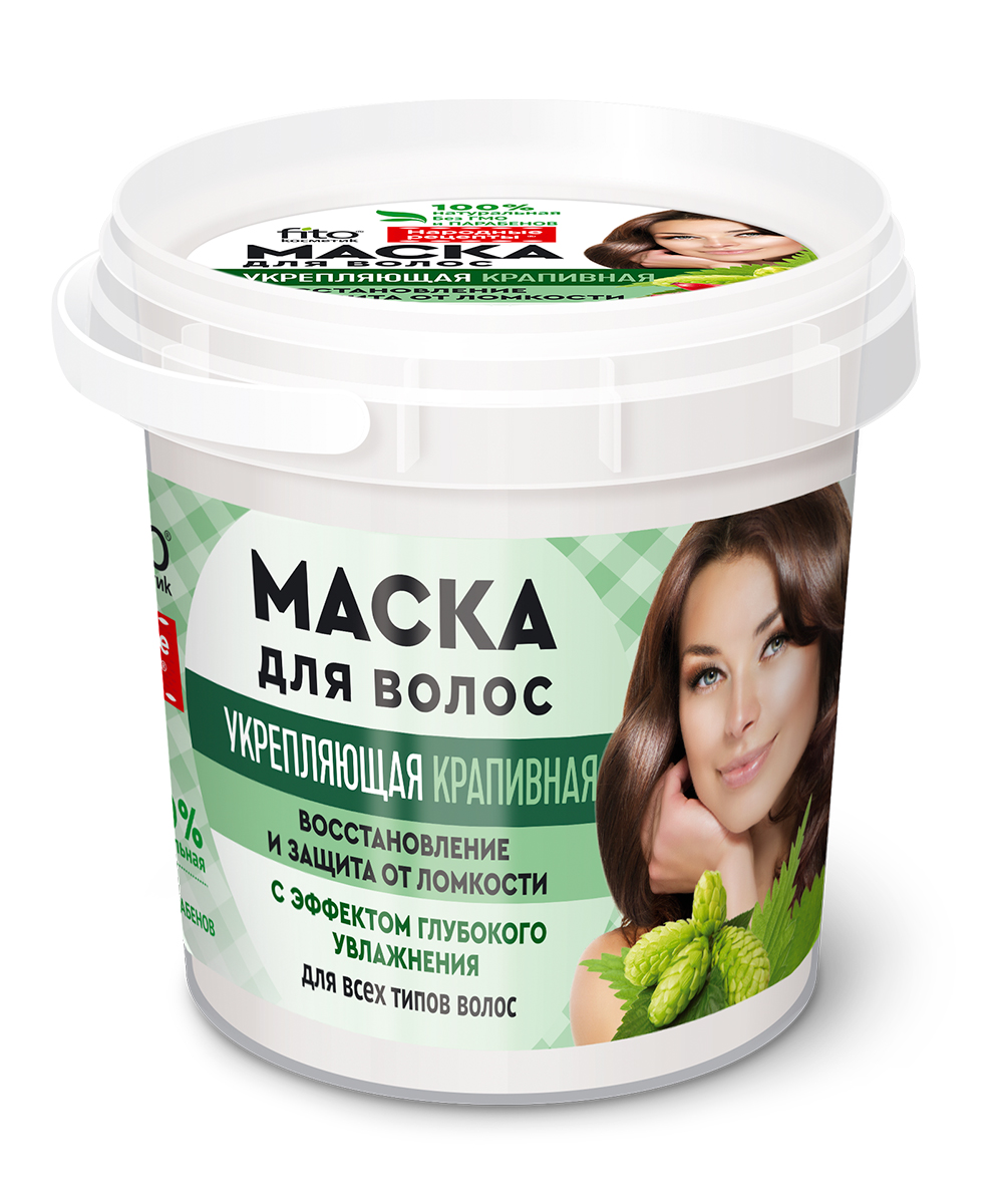 Фитокосметик маска для волос укрепл народ рецепты 155мл крапива Фитокосметик ООО 5002289