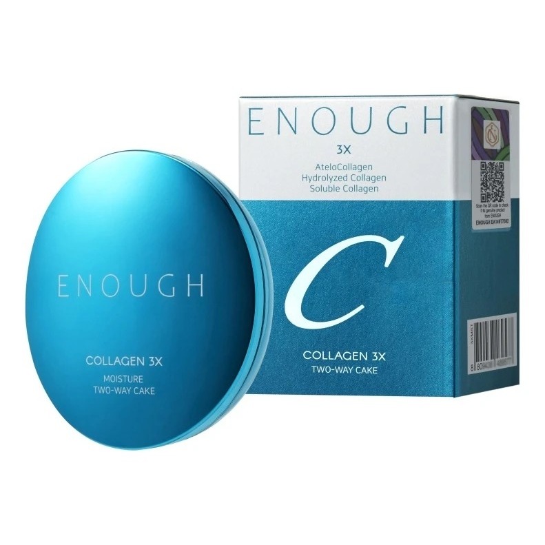 Пудра для лица Enough Collagen 3X Moisture Two-way Cake