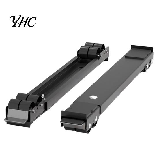 Washing Machine Anti-slip Pad 2Pcs Heavy Duty Appliance Rollers Extendable Anti-fall Base Adjustable Length with Wheels Furniture Accessories Mover чёрный Aetherhe
