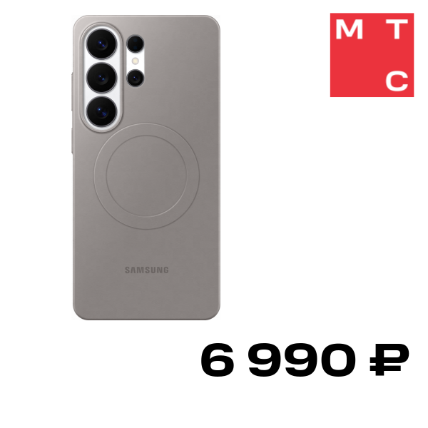 Чехол-накладка Samsung Slim Magnet Case S26 Ultra Серый