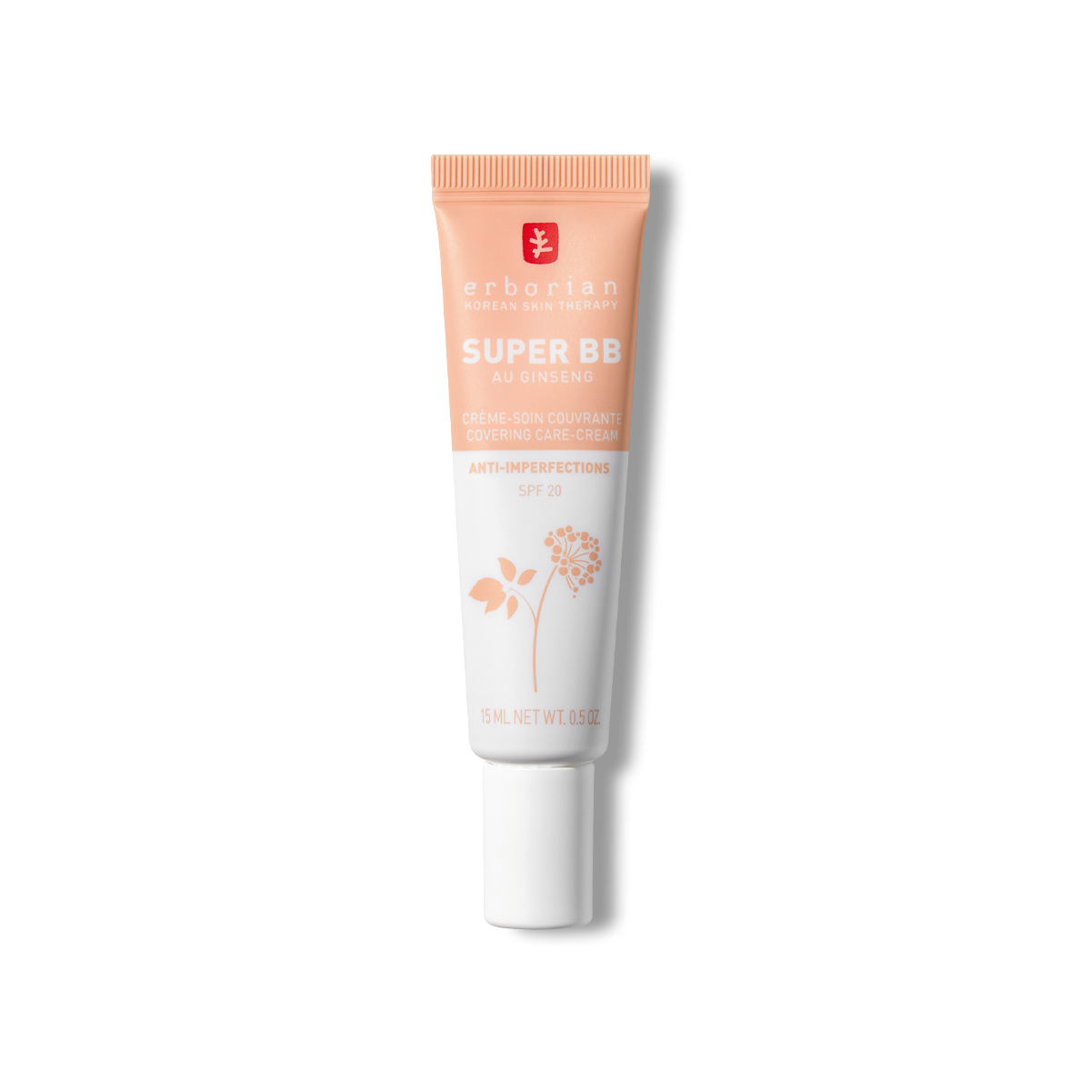 SUPER BB крем для лица, тон Светлый 15 мл Erborian