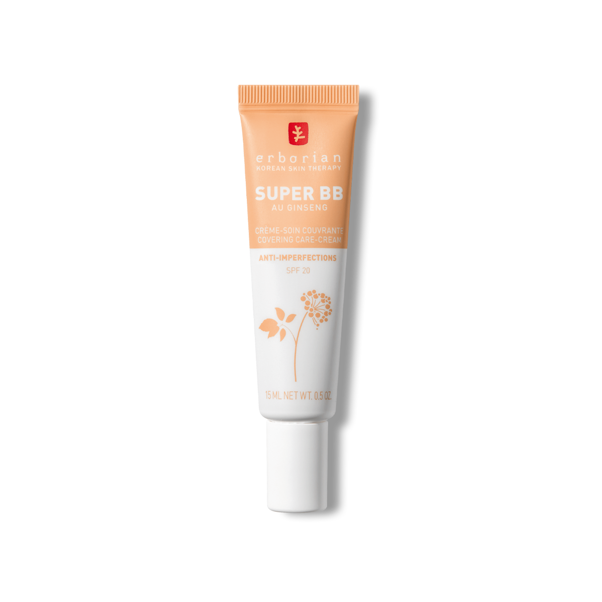 SUPER BB крем для лица, тон Золотистый 15 мл Erborian