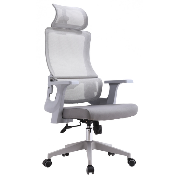 Кресло офисное TopChairs Vantage серый арт.УТ000040043
