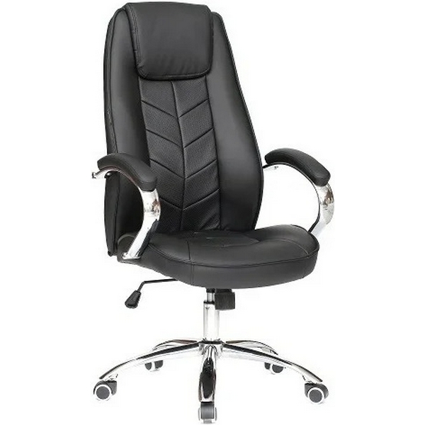 Стул для офиса руководителяв с металлической крестовиной Bent 2405Н black GoodKresla 2405Н "BENT" black