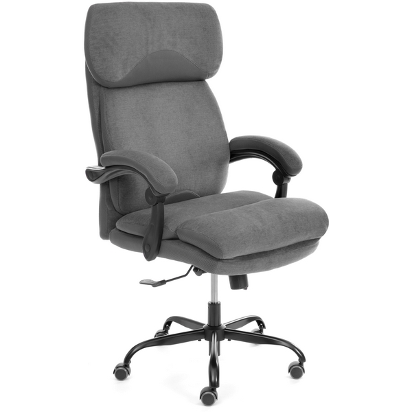 Кресло игровое с высокой спинкой Tetchair Chief (черный) 25021