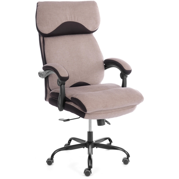 Кресло игровое с серебристой рамой Chief metalBL Tetchair 25022