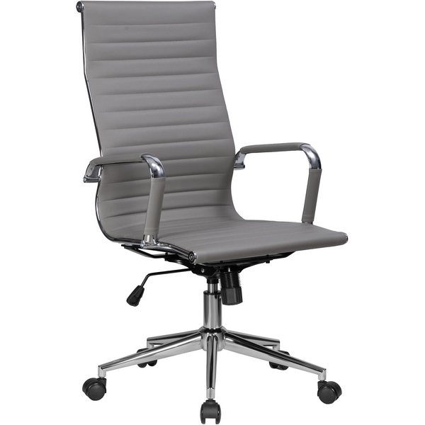 Офисное кресло для руководителей DOBRIN CLARK SIMPLE (серый (47)) Dobrin LMR-101B_M_EL-grey