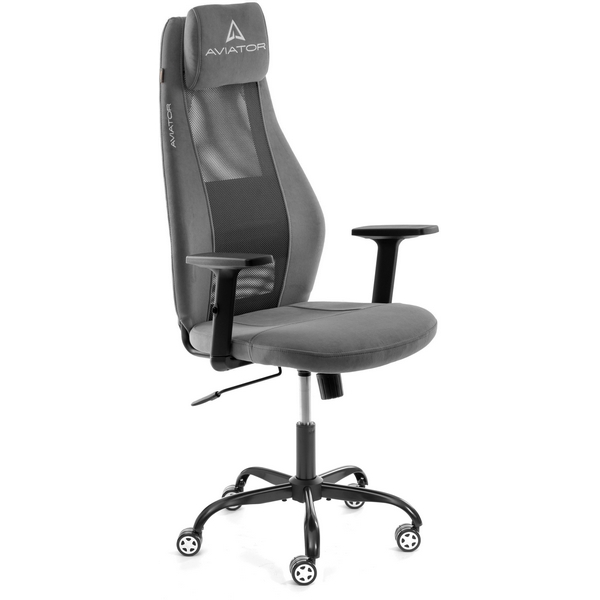 Стул с основанием-крестовиной Tetchair AVIATOR PLT metalBL 24682