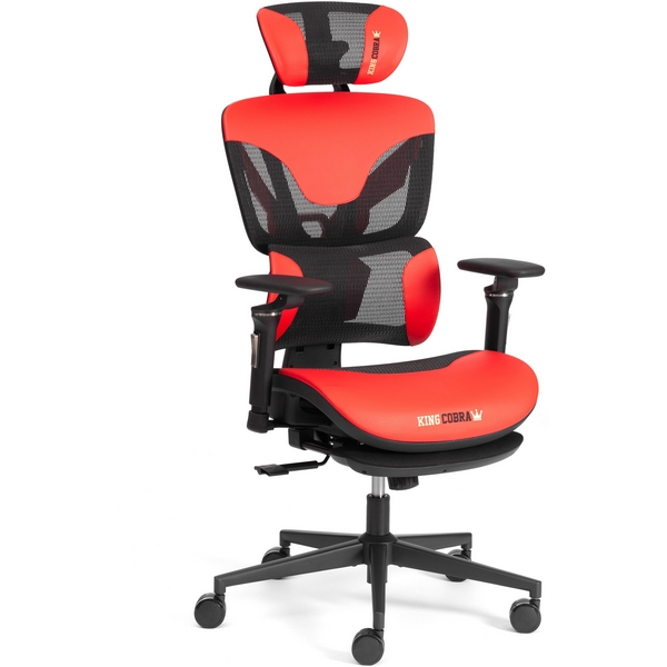 Кресло игровое с синхромеханизмом Tetchair KingCobra 24849