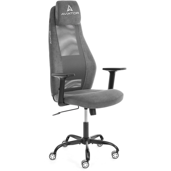 Стул с основанием-крестовиной Tetchair AVIATOR PLT metalBL 25109