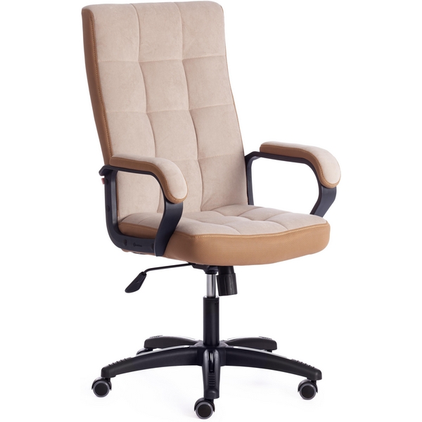 Компьютерное кресло игровое Tetchair TRENDY (Флок,Ткань/Бежевый) 19521