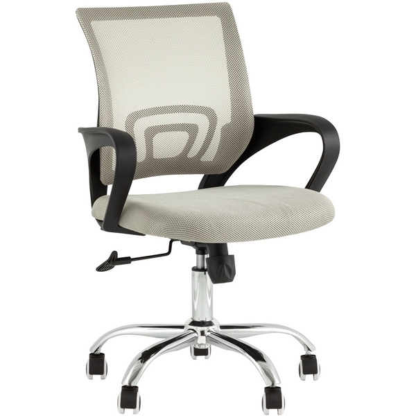 Кресло офисное TopChairs Simple New серый УТ000037108