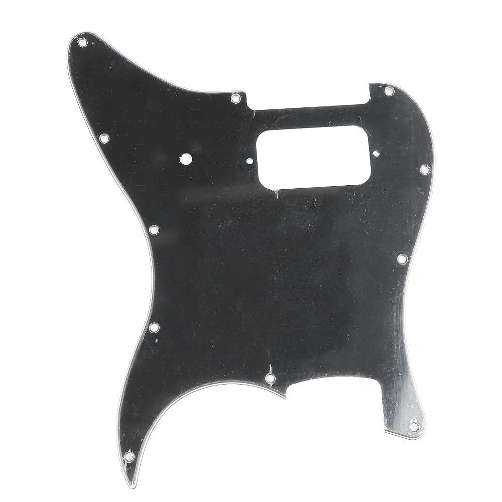 White/Black Guitar Pick Guard Plate Plastic Material Pickguard  For Electric Guitar xiaie909