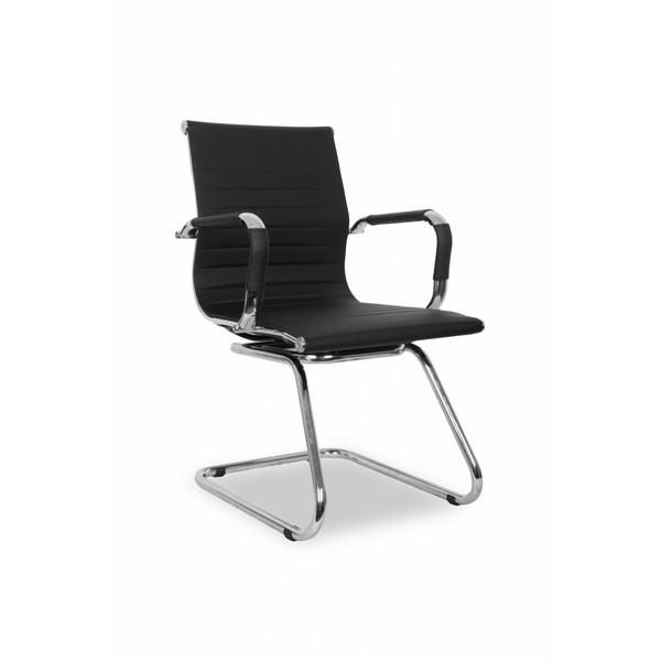 Кресло офисное с латексным наполнителем бизнес-класса CLG-620 LXH-C College Black CLG-620 LXH-C Black