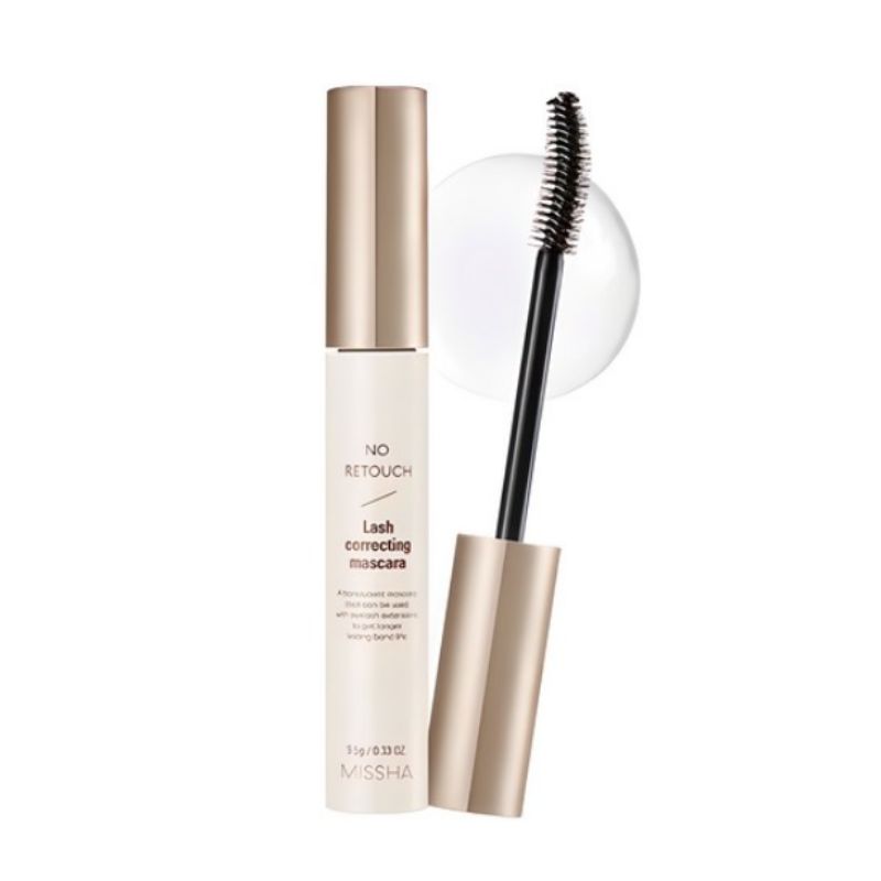 Missha No Retouch Lash Correcting Mascara 9.5g white