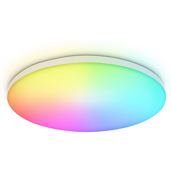 Потолочный светильник RGB влагозащищенный светодиодный с пультом и управлением смартфоном (ночной режим, таймер) WiFi Ambrella ORBITAL FZ2001 (Умный дом, Алиса)