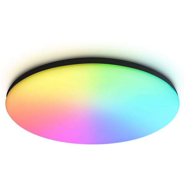 Потолочный светильник RGB влагозащищенный светодиодный с пультом и управлением смартфоном (ночной режим, таймер) WiFi Ambrella ORBITAL FZ2006 (Умный дом, Алиса)