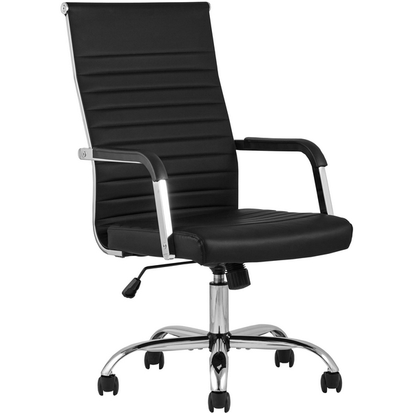 Стул с регулировкой высоты на колесиках TopChairs Unit черное УТ000001927