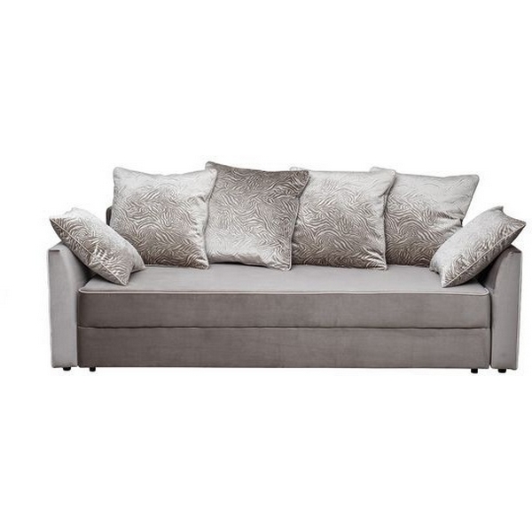 Диван Морес(Mores)(K)/VD кант трехмест.раскл. вельвет беж. 226*103*94 Garda Decor 179VD-MORES(K)-Velv SBEG+Velv ECRU+Umbr SBEG