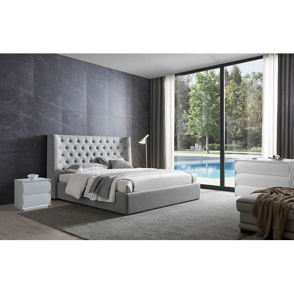 Кровать GC1726 (160-200) серый FA905-31 ESF 160GREY GC1726 160GREY