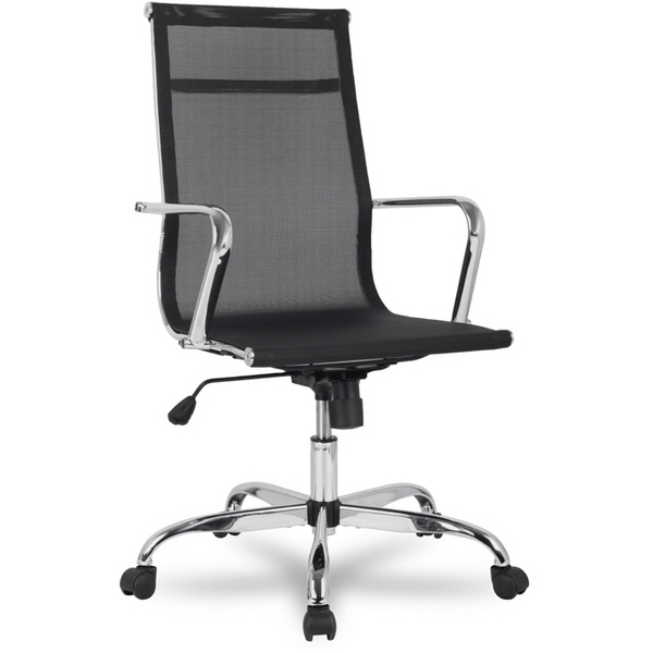 Стул для офиса с пятилучевой основой бизнес-класса College H-966F-1/Black