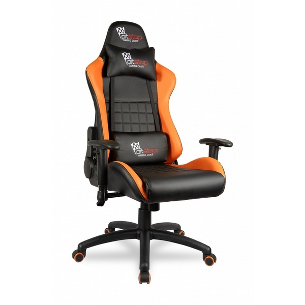 Кресло игровое с максимальной нагрузкой 120 кг College BX-3827/Orange