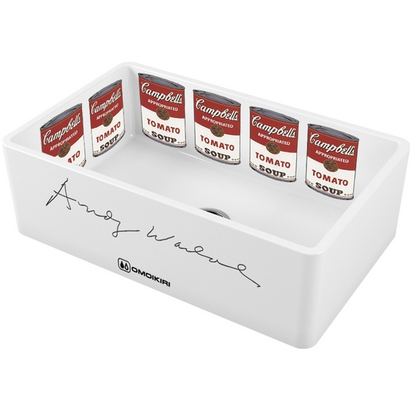 Мойка Omoikiri Mikura 76-Warhol Natceramic/white 4993025