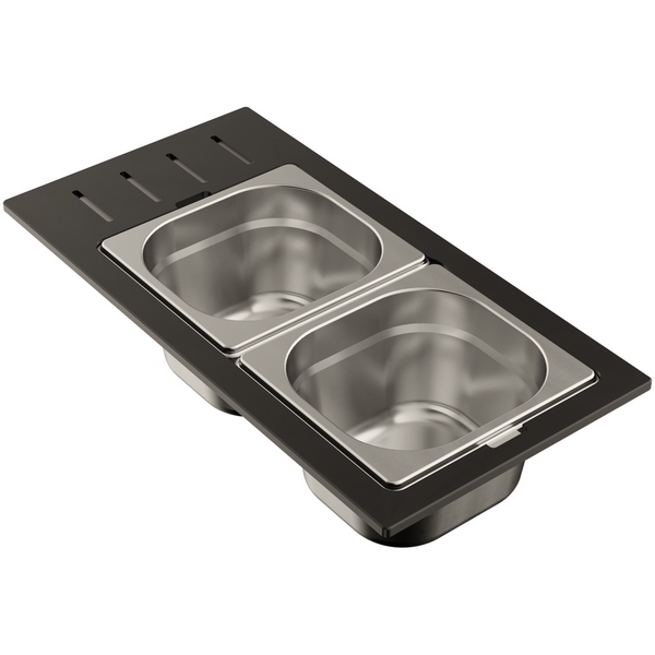 Контейнер Omoikiri DC-02-2-IN нержавеющая сталь 4999075