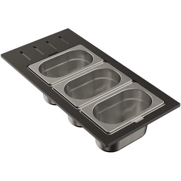 Контейнер Omoikiri DC-02-3-IN нержавеющая сталь 4999078