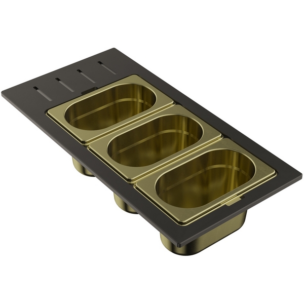 Контейнер Omoikiri DC-02-3-LG светлое золото 4999080