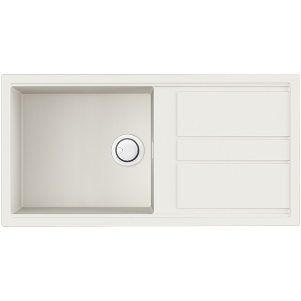 Мойка Omoikiri Kitagawa 100-WH Artceramic/белый 4993787