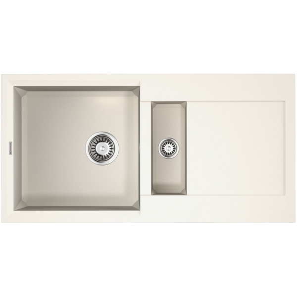 Мойка Omoikiri Sakaime 86-2-WH Tetogranit/белый 4993129