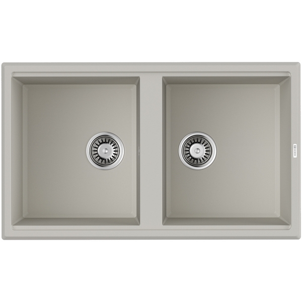 Мойка Omoikiri Tedori 86-2-WH Tetogranit/белый 4993927