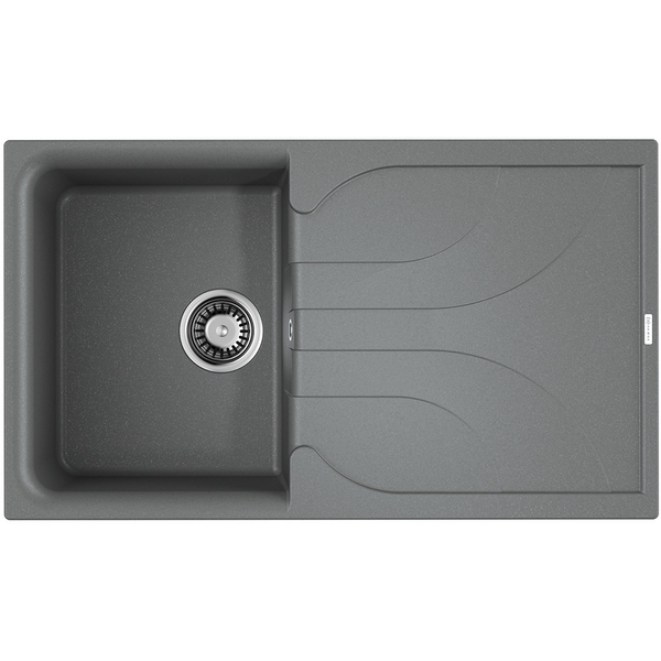 Мойка Omoikiri Yasugata 86-GR Tetogranit/Leningrad grey 4993546