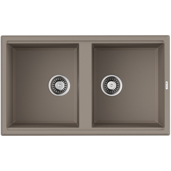 Мойка Omoikiri Tedori 86-2-SA Tetogranit/бежевый 4993926