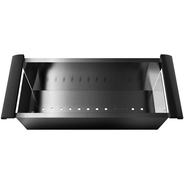 Коландер Omoikiri CO-02-PVD-GM вороненая сталь 4999004