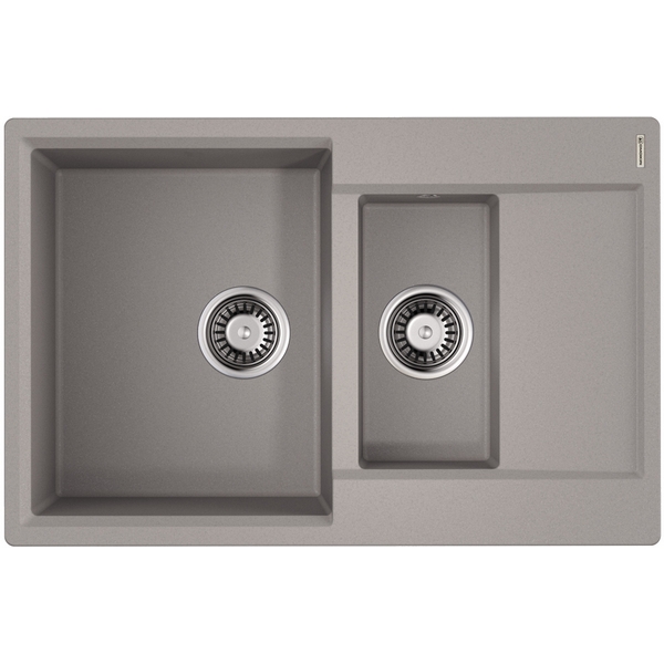 Мойка Omoikiri Daisen 78-2T-GR Tetogranit/Leningrad grey 4993585