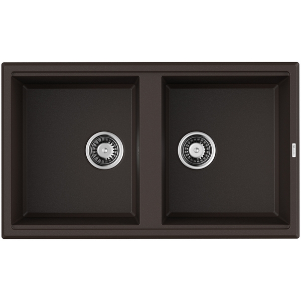Мойка Omoikiri Tedori 86-2-DC Tetogranit/темный шоколад 4993928