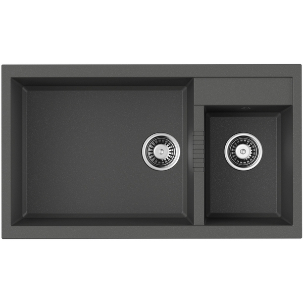 Мойка Omoikiri Tedori 86-2-LB-PL Tetogranit/платина 4993939