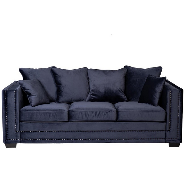 Диван Garda Decor GD-OPERA-2 (Темно-синий)