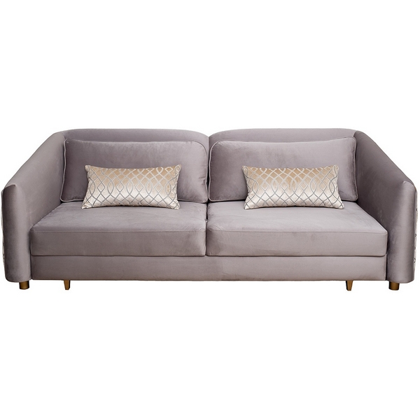 Диван Garda Decor TREVI-230M-2К-Colt032+Melody BEG (Серый)
