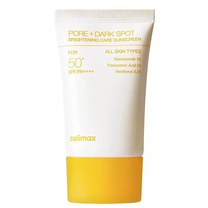 Средства для загара Celimax SPF50 Pore + Dark Spot Brightening