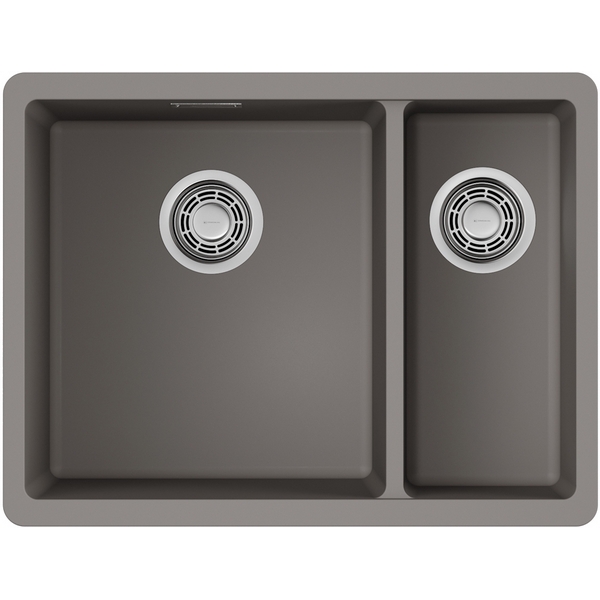 Мойка Omoikiri Kata 55-2-U-GR Artgranit/leningrad grey 4993390