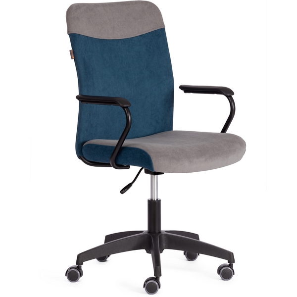 Компьютерное кресло игровое Tetchair FLY (Флок/Серый,Синий) 21291